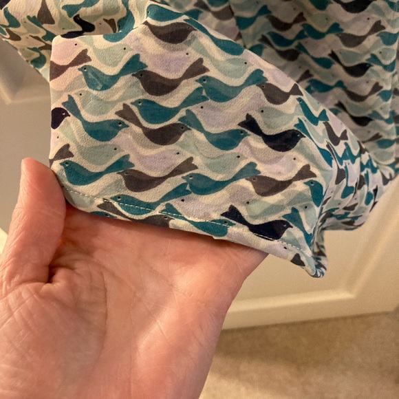 Cabi sheer tweet bird wrap shell - Picture 9 of 10